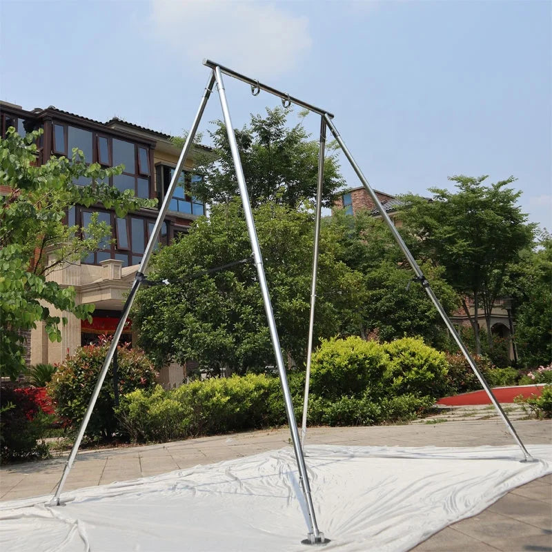 Adjustable Yoga Stand Frame Yoga Silk Portable Aluminum Alloy Aerial Rigs for Outdoor