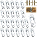 44mm X 16mm Single Keyhole Picture Frame Hangers Hanging Plate Hardware Tool Hooks Frame Hanger for Mirror Picture Frames