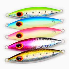 TOPLURE Slow Pitch Jig 40g 60g 80g 100g 130g 150g 180g 200g 220g 300g 500g 750g1000g Metal Fishing Lure Deep Sea Boat Fishing