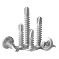 Stainless Steel 304 410 Phillips Truss Wafer Head Self-Drilling Roofing Screws Truss Head Self Drilling Dovetail Wood Screw