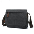 LYMECH Heavy Duty Custom Print Logo  Cotton Canvas Side Sling Crossbody Luggage Travel Shoulder Messenger Bag for Men Women
