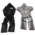 YSJY Wholesale Custom Streetwear Rhinestone Tracksuits Zipper Acid Wash Vintage Hoodie Sweatpants and Hoodie Set for Men
