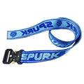 Wholesale Custom Automatic Metal Buckle Designer Belt Casual Men Jacquard Logo Nylon Polyester Fabric Canvas Web Luggage Belt MegaBDM