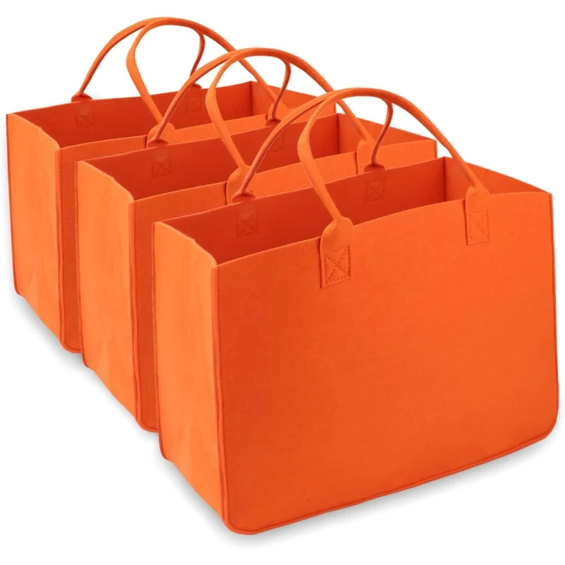 Durable Beautiful Personalized Felt Bags for Women Shopping Tote Bag Gift Bag