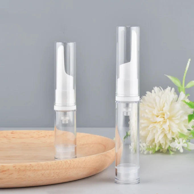 Wholesale Eye Care Cream Storage Container 5ml 10ml 15ml Small Portable Lotion Airless Pump Bottle