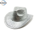 Lace Gold Western Cowboy Hat Stage Woolen Top Hat Party Holiday Hat