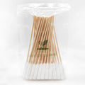 Wholesale Eco Friendly Cosmetic 6 Inch Qtips Long Big Head Cotton Bud Cleaning Pet Dogs Ear Bamboo Cotton Swabs