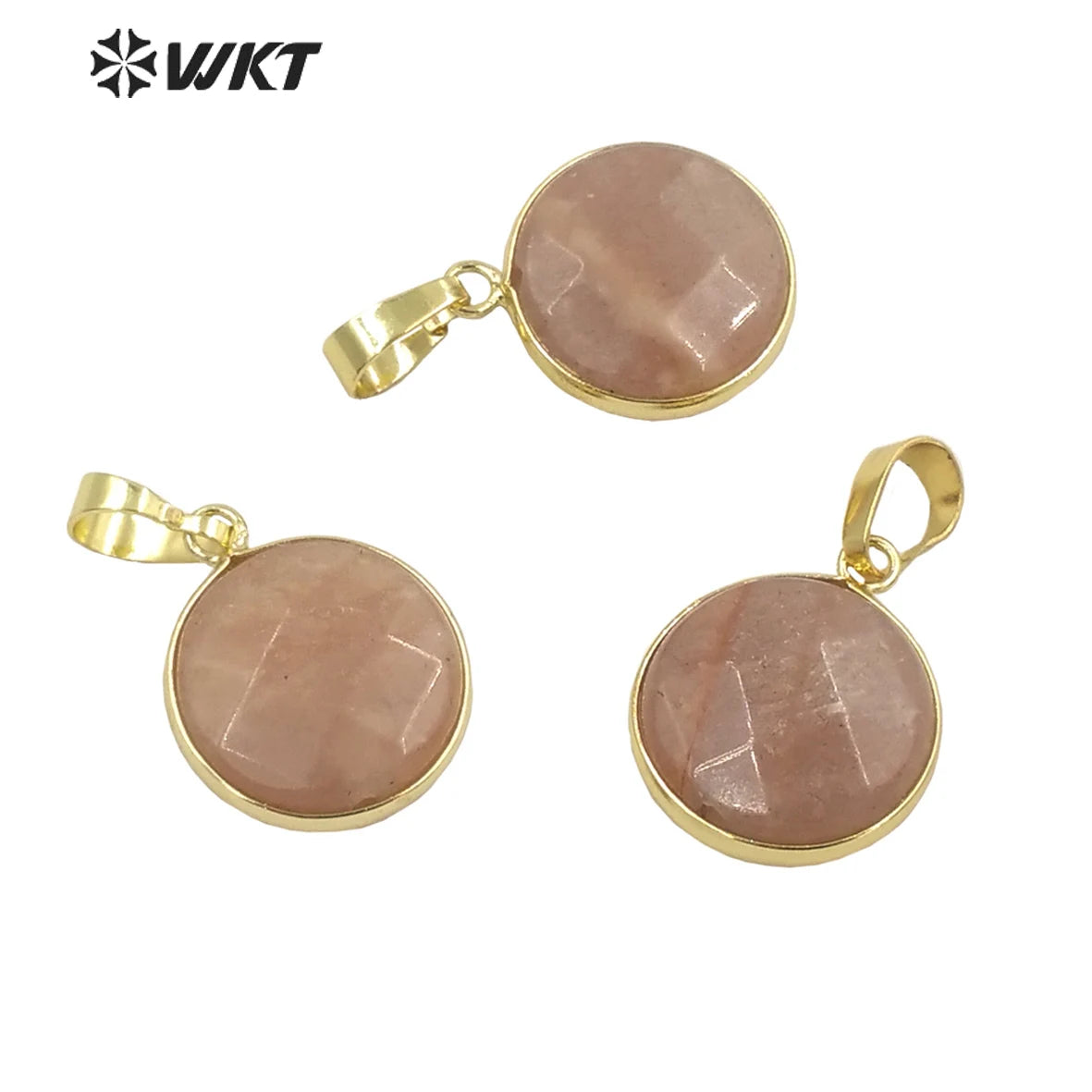 WT-P1741 Fine Jewelry Sun Stone Pendants Wonderful Jewelry Pendants the Go-to Item for Girls' Parties As a Gift for Lady
