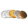 Wholesale Bottle Caps Aluminium Lids 68mm With Daisy Cut Design Metal Screw Caps Aluminium Cap