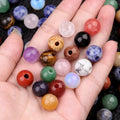 Turquoise Crystal Agate 12mm Natural Stone Beads with Large 3mm Hole Loose DIY Clothing Accessories for Crafting