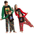 Wholesale Winter Children Striped Kids Matching Sets Family Christmas Pajamas Sleepwear for Mon Dad Kid