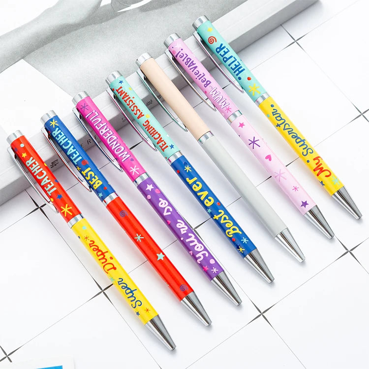 Customized Sports Metal Ballpoint Pen CMYK Full Color Print Factory Promotion Gift Sublimation Printing Technology