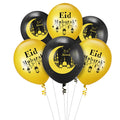 NEW 12inch Ramadan Mubarak Party Decor Eid Mubarak Star Moon Balloon Decor for Eid Al-fitr Party Favors Indoor Outdoor Supplies