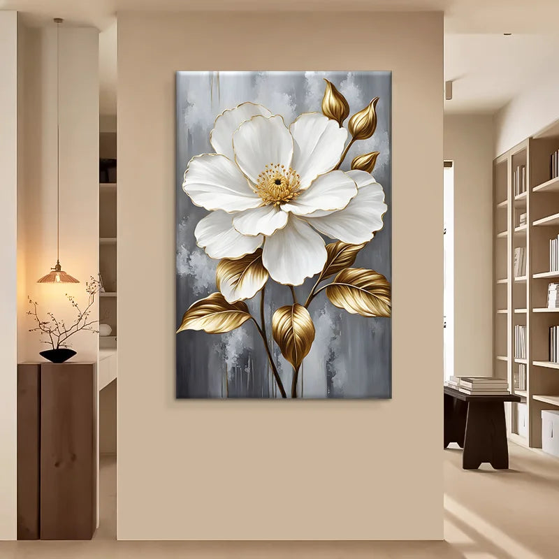 Wholesale Flower Canvas Painting Flower Wall Art Home Decor