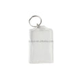 Best Selling Cheap Customized Promotion Rectangle clear Acrylic Photo Keychain