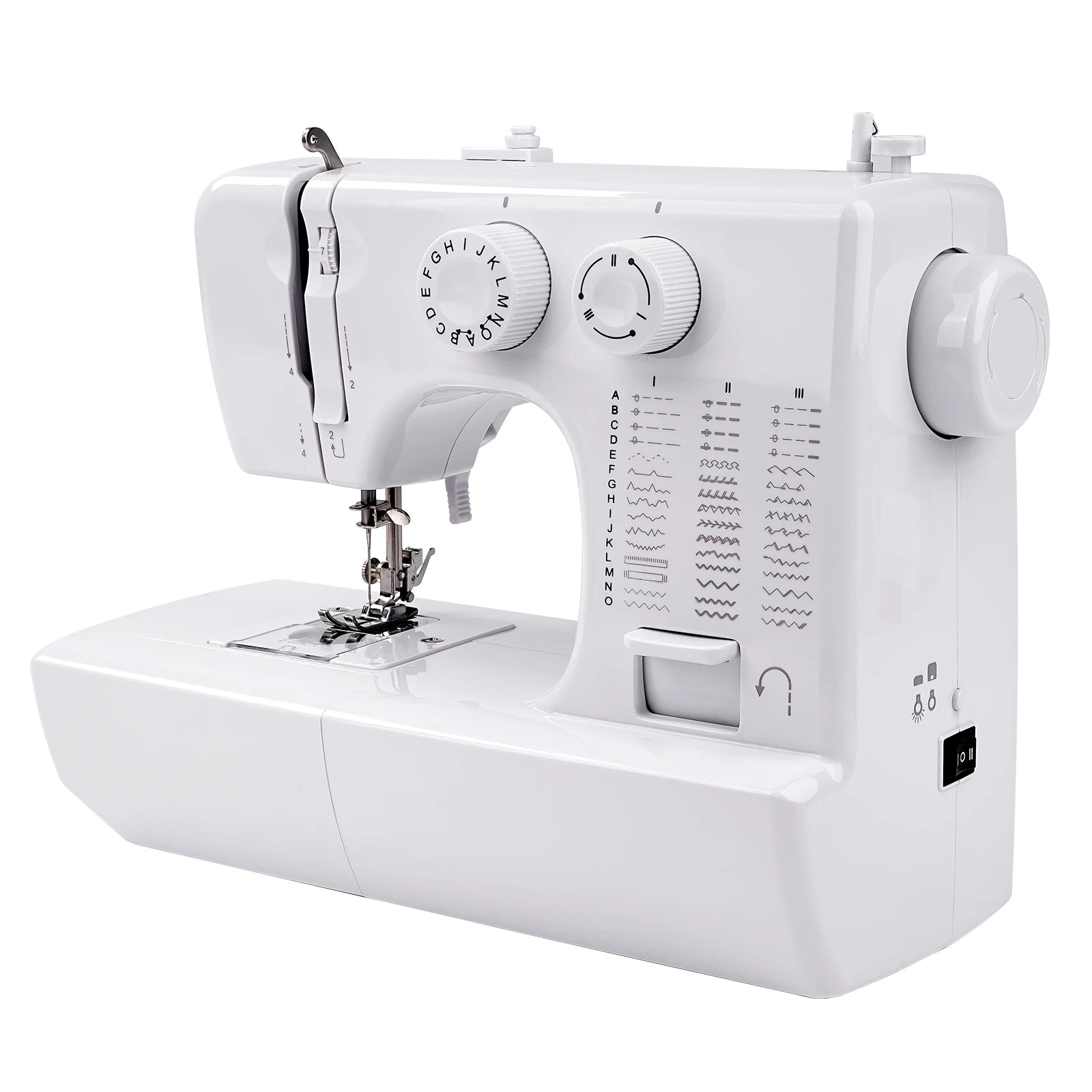 EU Stock 818 Mini Household Electric Household Sewing Machine Free Arm Speed Pedal Quilting FR Machine a Coudre Portable