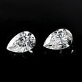 Loose Hand Cut  D  EF  Pear Cut White Synthetic Moissanite Gemstone Loose Fashion Rings Moissanite Gems