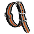 2026 Fashion Trends Custom nylon Fabric Fiber Men Canvas Watch Strap for samsung Watch 18 20 22 24m