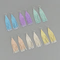 Colorful Fashionable Glass Seed Beads Huggie Earrings Trendy Wedding Party Jewelry for Engagement or Gift