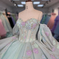 Unique Sweetheart Pearls Boning Quinceanera Dresses for Girls Dy5880-1