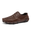 Accept OEM Service 4 Season Large Size Hand Made Genuine Leather Casual Business Career Dress Shoes Men Loafers