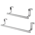 Household Storage Kitchen Roll Paper Cling Film Roll  Stainless Steel Towel Holder Bathroom Shelf