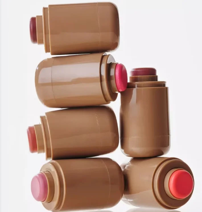 Make Your Own Logo Face Makeup Lazy Man's Artifact Vegan Cheek Monochromatic Multi-Stick Glow Brighten Blush for Lip and Check