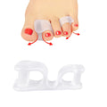 Pinky Toe Separators Gel Spacer Hammer Toe Straightener Gel Spreader Correct Crooked Toes Bunion Corrector HA00709