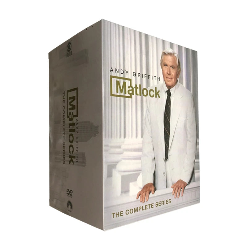 DVD BOXED SETS MOVIES TV Show Films Manufacturer Factory Supply  Matlock GRIFFITH  the Complete Serie 52dvd  Complete Series