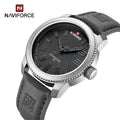 NAVIFORCE 9202L SGYGY Business Quartz Casual Watch for Men Chronograph Leather Original Waterproof Male Clock Relogio Masculino