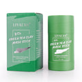 Solid Green Tea Rose Eggplant Cross-Border Oil Control Brightening Moisturizing Smear Cleansing Mask Stick Beauty Personal Care
