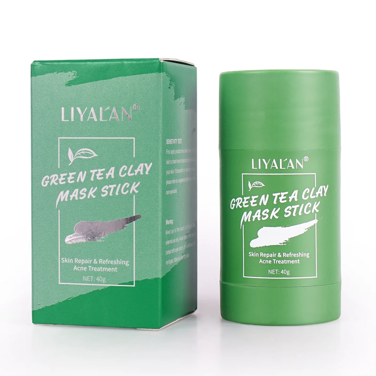 Solid Green Tea Rose Eggplant Cross-Border Oil Control Brightening Moisturizing Smear Cleansing Mask Stick Beauty Personal Care