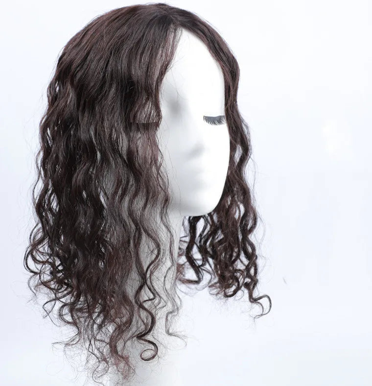 LONGFOR Chinese Remy Hair Cuticle Aligned Women Toupee Hair Extensions