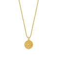 Wholesale 18K Gold-plated Light Luxury All-match S925 Sterling Silver Sun Flower Necklace