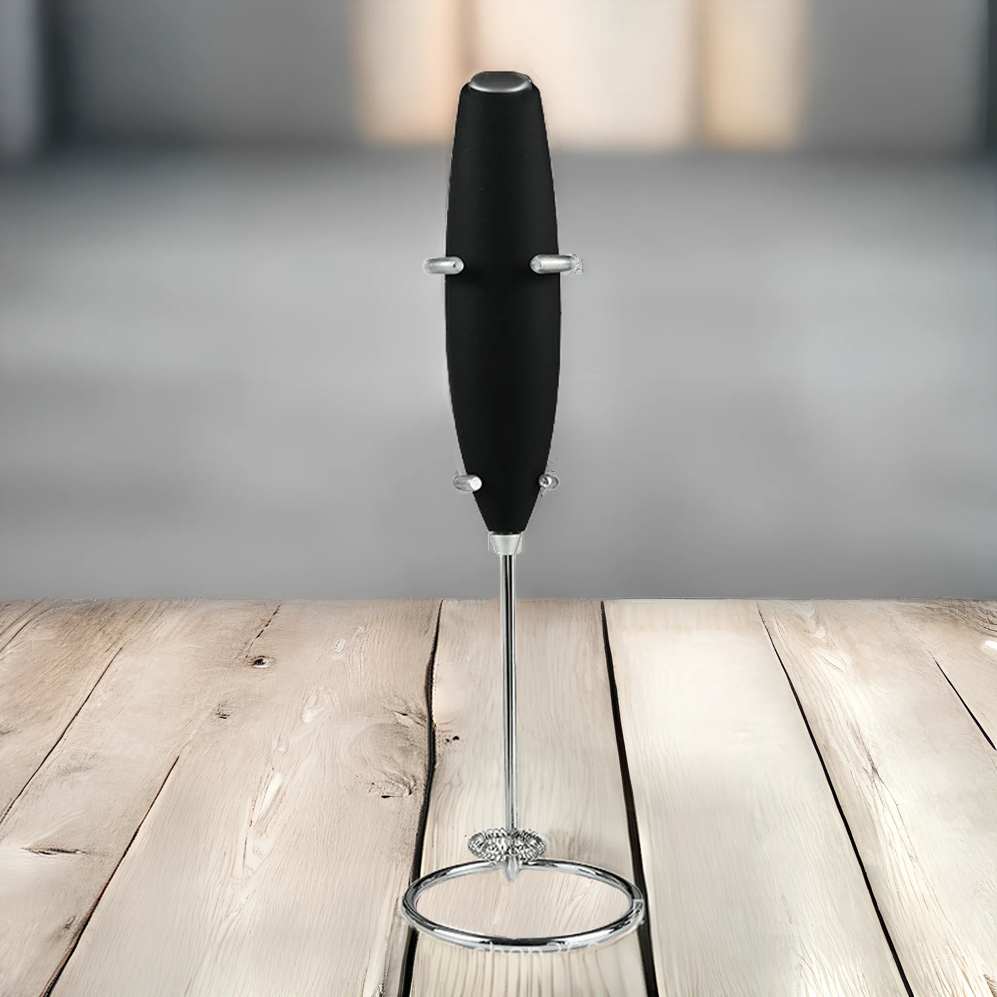 Electric Eco-Friendly Mini Handheld Milk Frother Coffee Mixer ABS Plastic Egg Shape Modern Design for Household Use Coffee/Tea