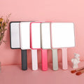 Hot Sell Gift Square Handheld Mirror Cosmetic Makeup Mirror Customized Logo Beauty Handle Mirror