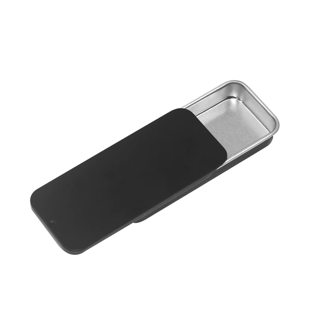High Quality Lovely Mint Candy Chew Gum Slide Cover Storage Packaging Metal Tin Box