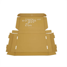Skin Health Care Products Packaging Carton Custom Logo Printing Corrugated Paper Packaging Box