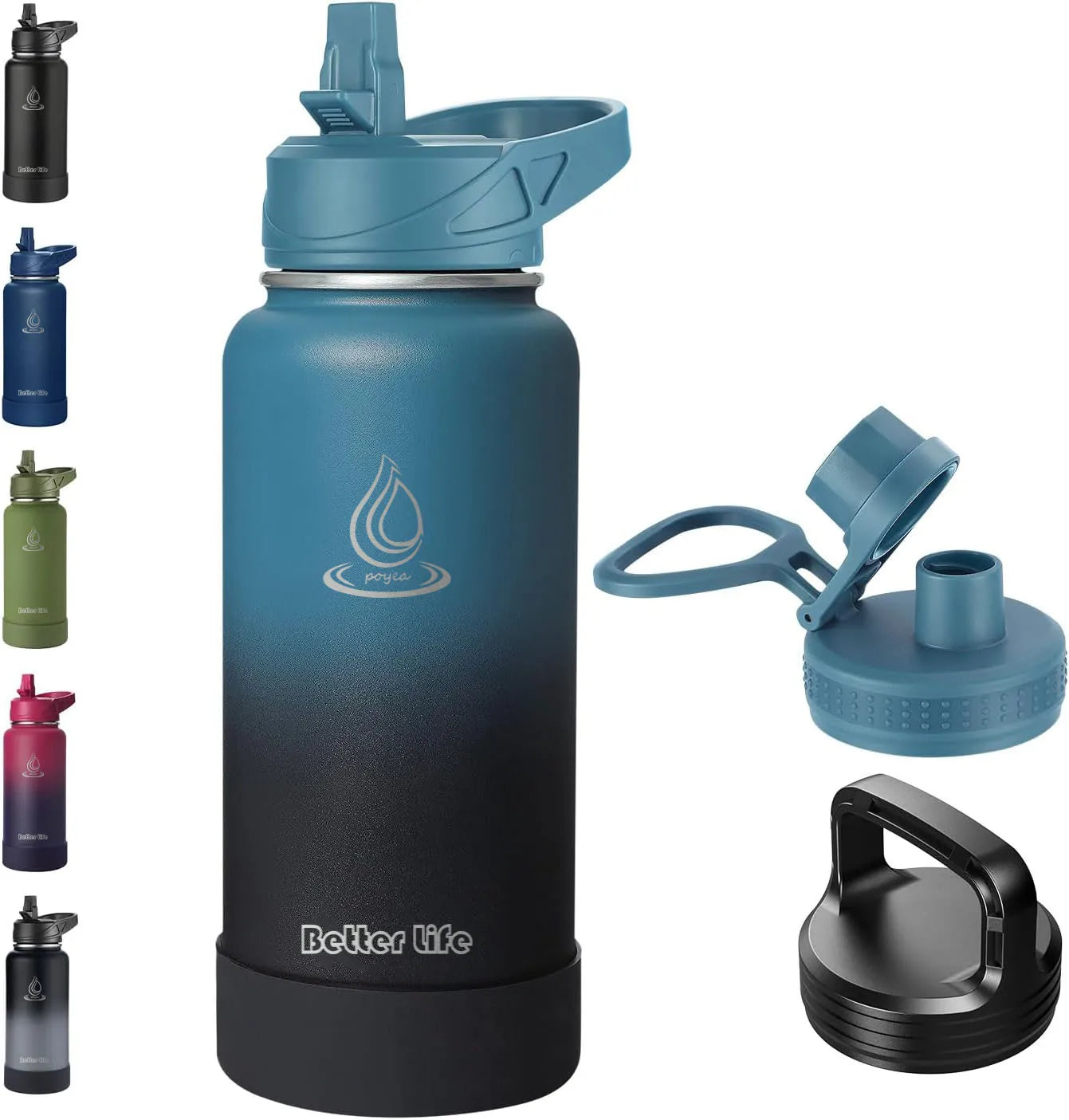 Flask Bottle Stainless Steel Water Bottle Vacuum Insulated Flask 18oz/32oz/40oz Thermos Vacuum Flask Insulated Thermos Bottle