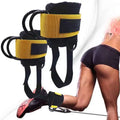 Adjustable Herringbone Durable Thigh Pulley Heavy Duty Ankle Straps Fitness Weight Lifting Cable Ankle Straps for Cable Machine