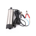 Meixiu Oil Diesel Fuel Pump DC 12V/24V Electric Submersible Stainless Steel Mini Transfer Car Oil/Kerosene Pump Suction12L/min