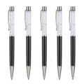 Promotion Gift Custom Logo Diamond Metal Crystal Ball Pen Sports Writing Width 1.0mm Environment-protective Ink Multi-Functional