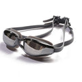 Optimal Swim Performance Comfortable PC+Silicone Swimming Glasses UV Protection Waterproof Anti-Fog Features Universal Fit