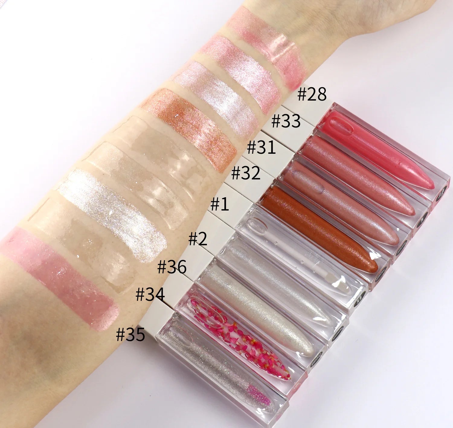 2025 Matte Pearl Wonka Candy Lipstick Custom Lip Gloss and Lipstick Tube Private Label Custom Logo Liquid Lipstick