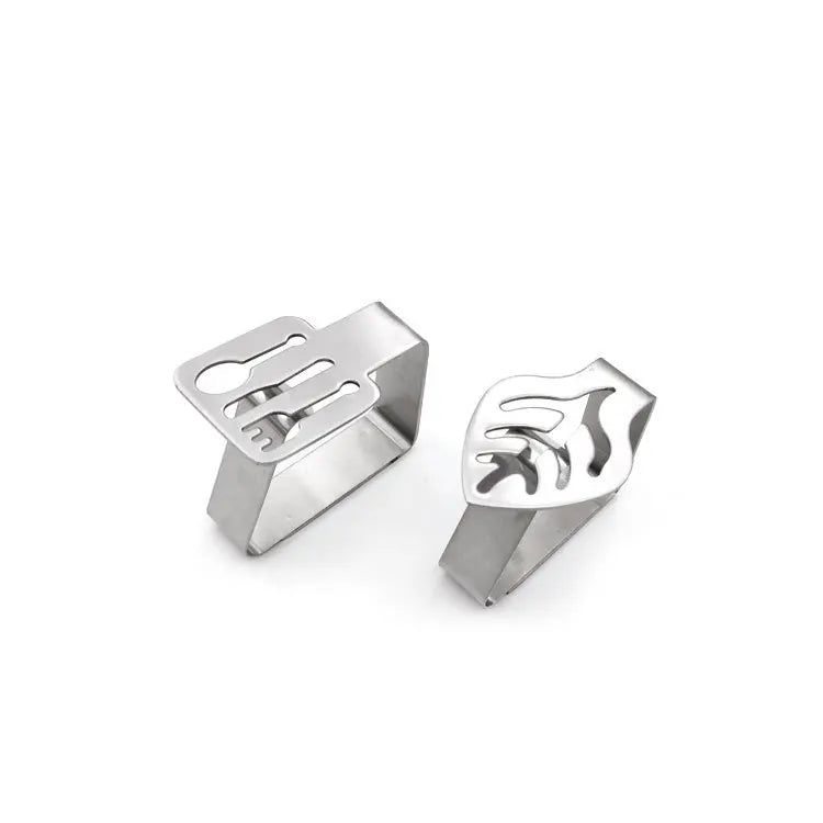 Stainless Steel Tablecloth Table Cover Clamps Metal Clips for Kitchen Table Decoration & Accessories