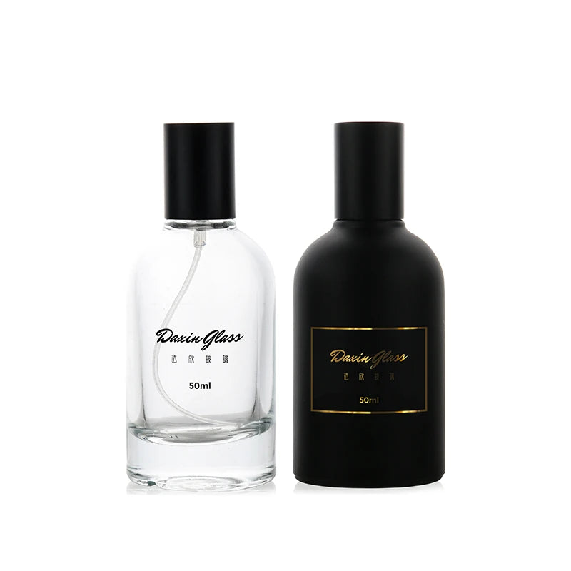 50ml 100ml Wholesale Perfume Bottles Glass Custom Perfume Bottle with Box Packaging