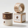 China Factory Printing Vinyl  Roll Sticker Label Adhesive Packaging Labels Crafted From Waterproof Tear-resistant Vinyl Material