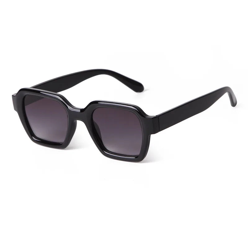 2025 Trendy Luxury Custom Logo Shades Women Designer Black Brand Sunglasses UV400 Mens Square Sun Glasses for Men