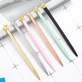 Creative Shape Multicolor Metal Ballpoint Pen Advertising Custom logo School Supplies Gift Metal Pen