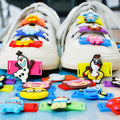 FASTLACES Cartoon PVC Rubber Clog Charm Shoe Accessories 2.5-3.5CM Model TZ-18 for Canvas and Sports Shoes
